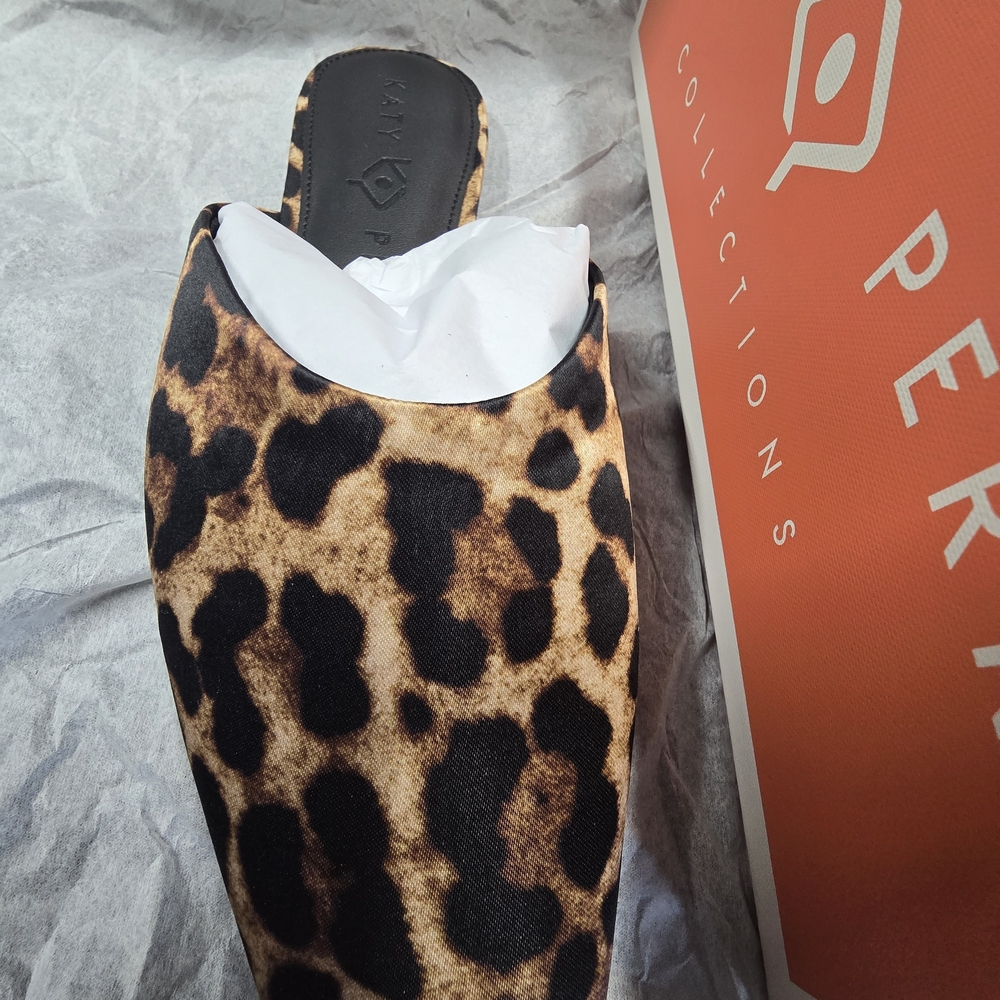 Size 8! Katy Perry Collections Evie Mule in Coffee Multi - Picture 5 of 7
